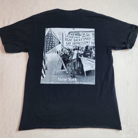 Vintage The Stonewall Inn New York LGBTQ Graphic T-Shirt Mens Medium - Picture 6 of 7